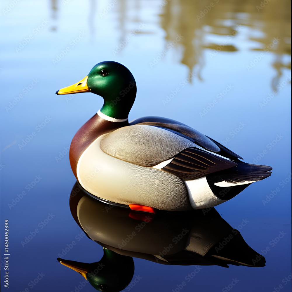 Obraz premium Duck decoy (Canada 1982)
