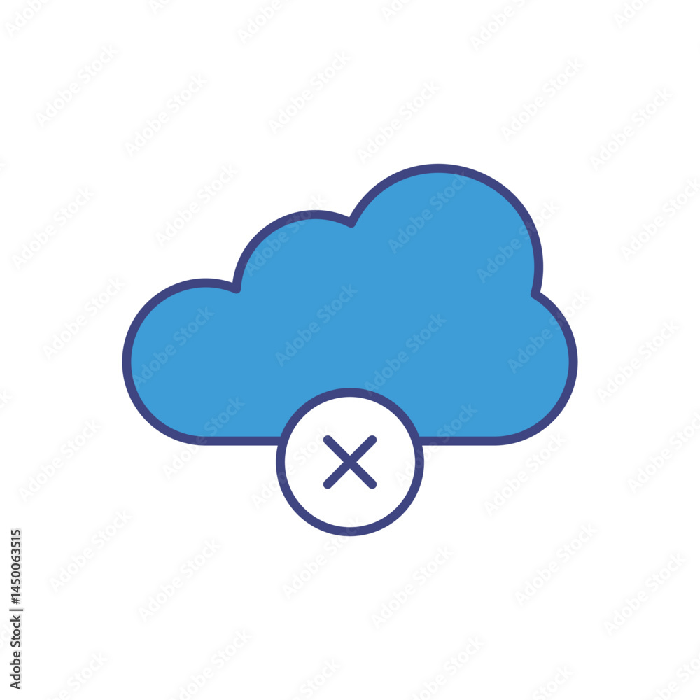 Offline Icon vector stock illustration Offline Icon vector stock illustration