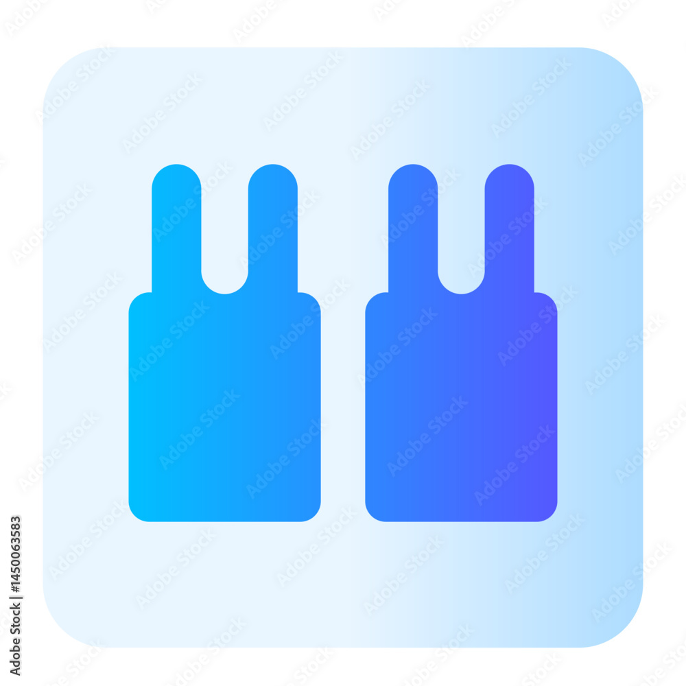 Obraz premium underwear gradient icon