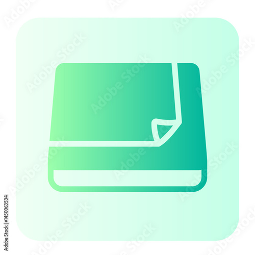 towel gradient icon