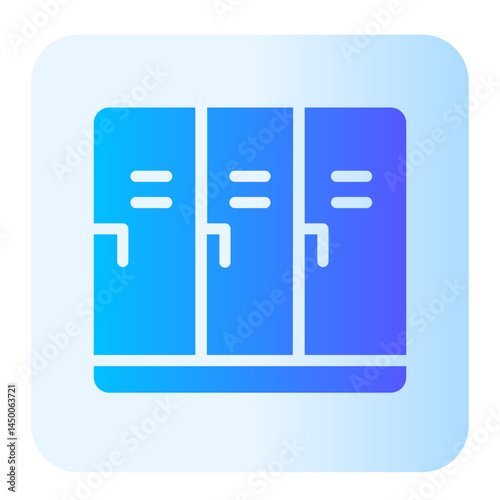 locker gradient icon
