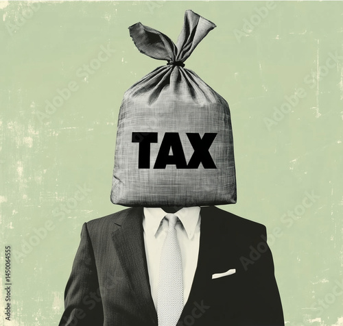 businessman tax money man 
