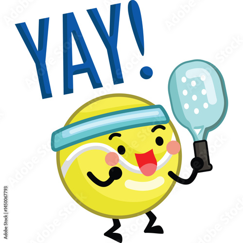 a vector of padel sports