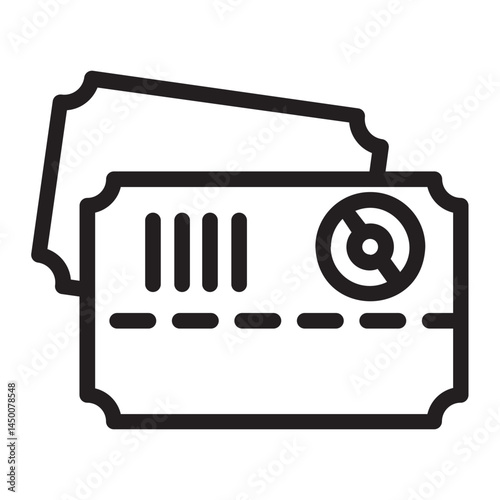 ticket line icon