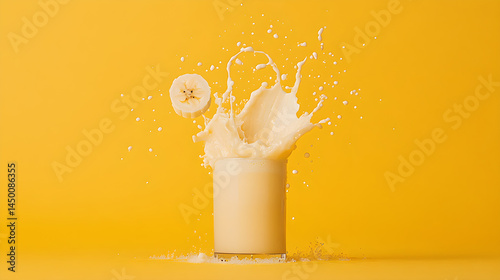 splash of banana juice