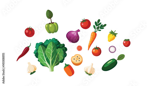 vegetables and fruits
