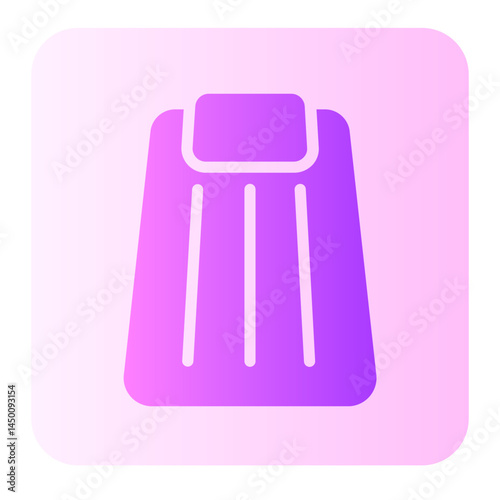 air mattress gradient icon