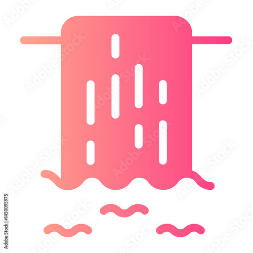 Waterfall  gradient icon