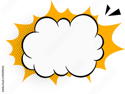 Comic Cloud Explosion