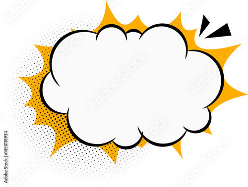 Comic Cloud Explosion