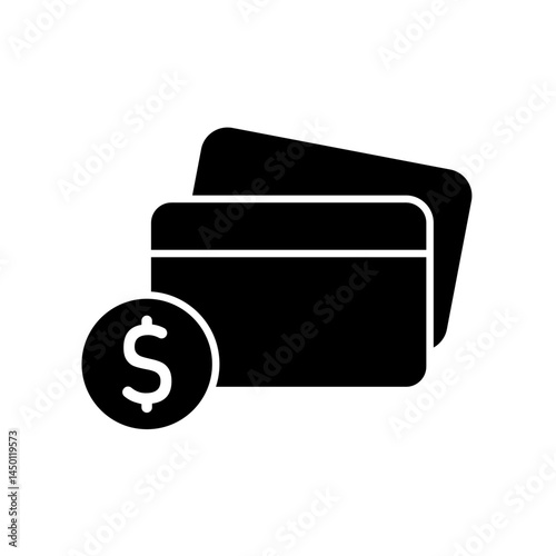 Icon a credit card, isolated against a clean background.