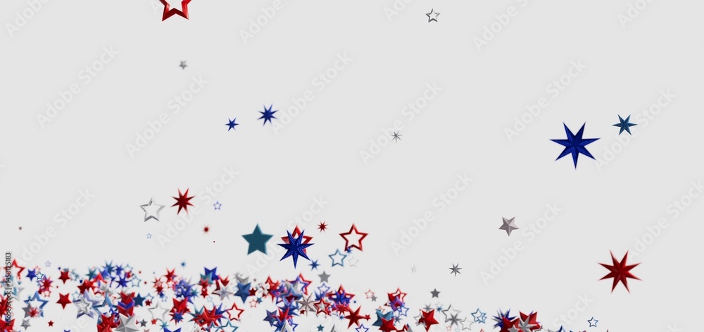 Obraz premium Celebrate with this festive image! Perfect for 4th of July, Memorial Day, or any patriotic occasion.