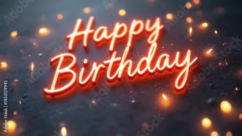 Happy birthday greeting