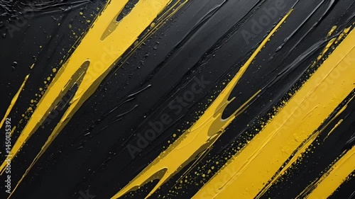 Wallpaper Mural Abstract art gold lines on black background Torontodigital.ca