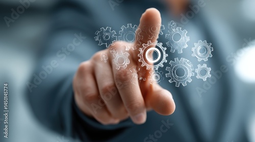 A corporate consultant helping a B2B client streamline operations by automating routine processes to reduce operational costs