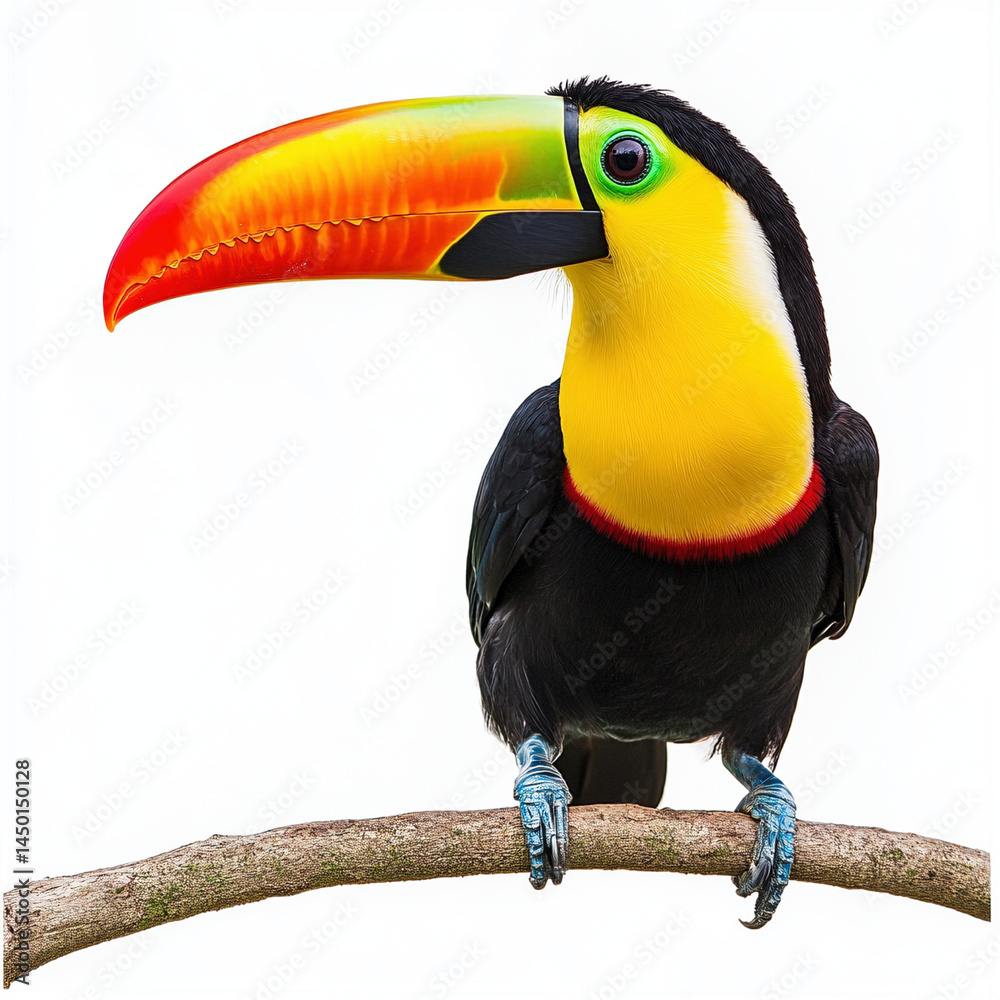 Fototapeta premium toucan on a white background
