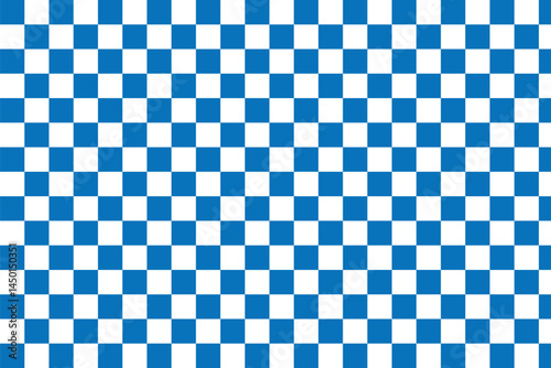 Pastel blue checkered. Blue and white checkerboard pattern background. Checkered seamless background blue. Transparent grid seamless pattern background. Abstract checkered chessboard. 