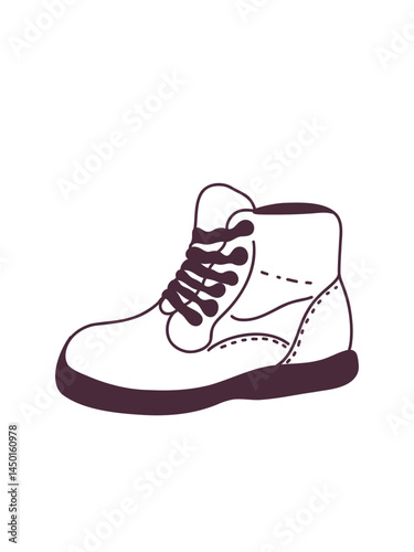 boot in doodle appearance