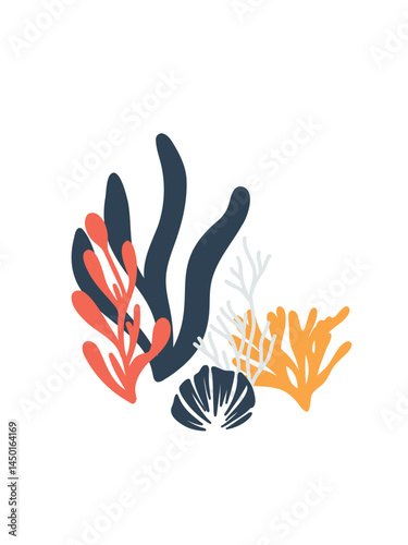 seaweed and ocean plants