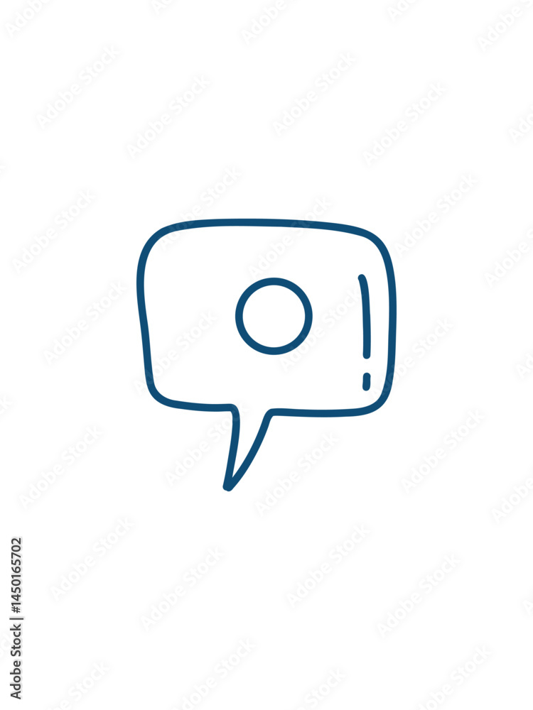 Fototapeta premium love message icon