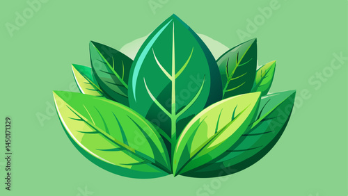 Minimalist green leaves with modern flair.
Great for environmental themes and nature branding.
Smooth vector lines ensure professional results.
EPS 10 format for flexible and sharp outputs.

