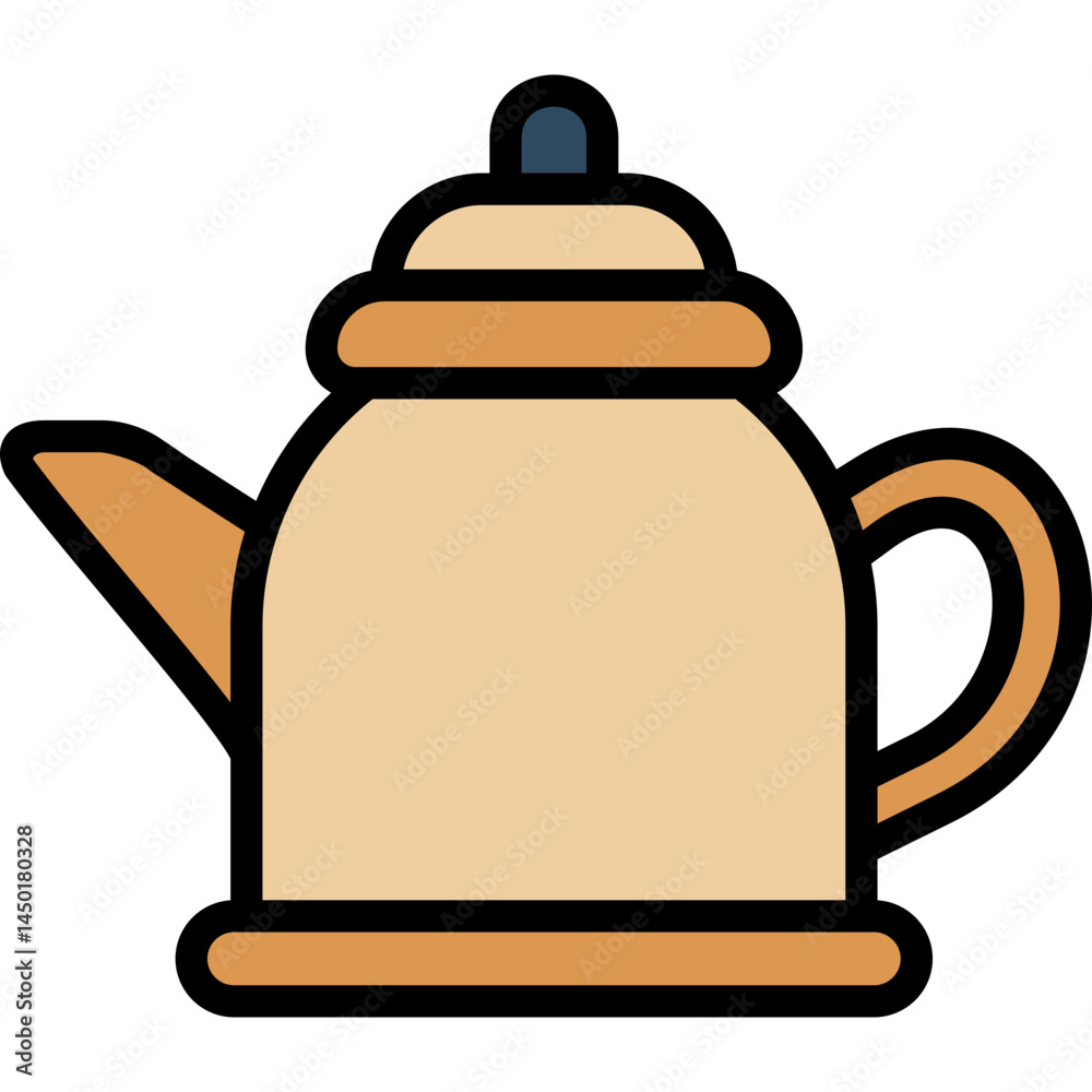 Obraz premium teapot icon