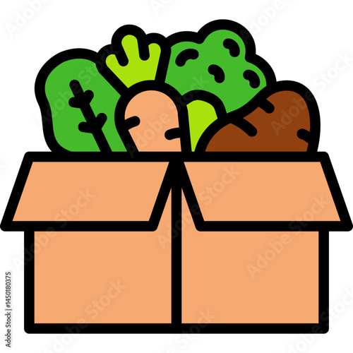 delivery box icon