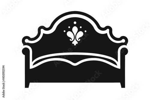 black and white sofa