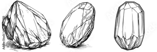 The precious stone green garnet is an isolated gemstone, characterized by its modern oval shape and often used in emerald jewelry, showcasing a pure verdant crystal