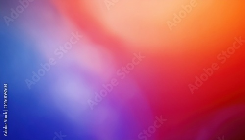  vibrant gradient blur background with orange red purple blue tones for modern web design, branding, print graphics, and digital abstract projects