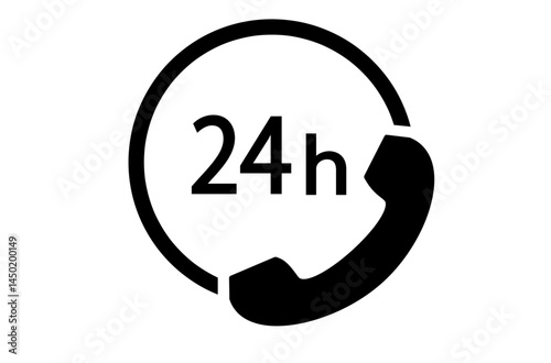 ２４時間電話サービスのアイコン