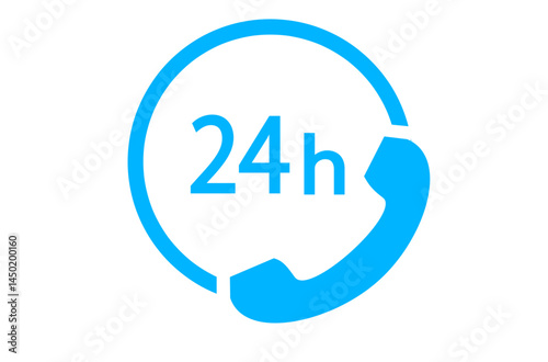 ２４時間電話サービスのアイコン