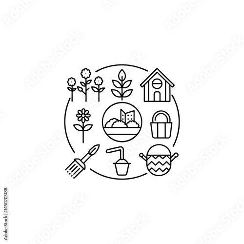Agriculture and Farming Icons
