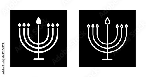 Hanukkah Icon Design