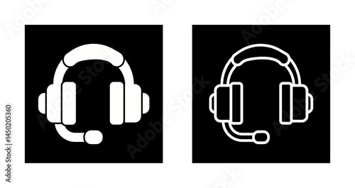 Gaming Headset Icon Design