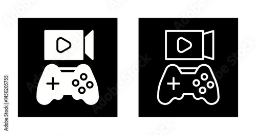 Gaming Stream Icon Design
