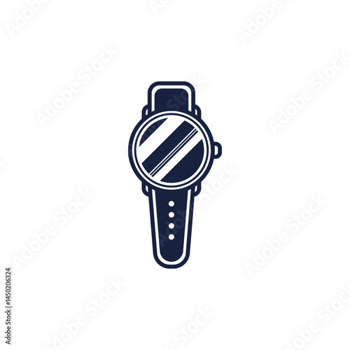 Elegant Watch Outline Timepiece Accessory