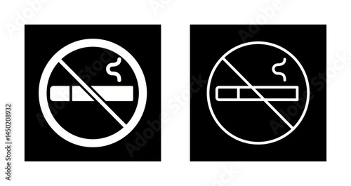 No Tobacco Icon Design
