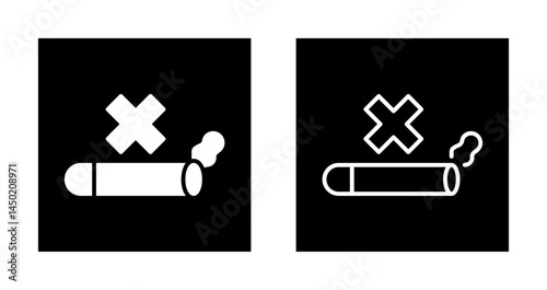 No Smoking Icon Design