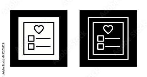 Wishlist Icon Design