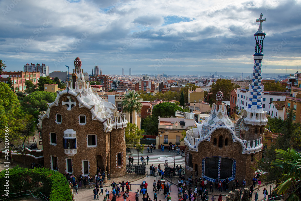 Fototapeta premium sagrada familia barcelona spain