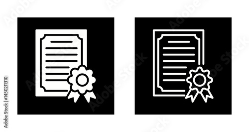 Certificate Icon Design