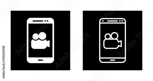 Video Recorder Icon Design
