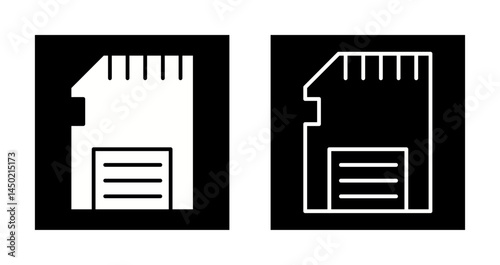 Memory Card Icon Design