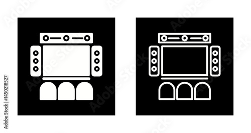Home Theater Icon Design