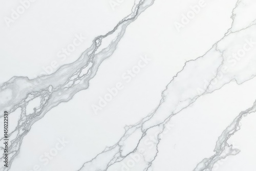 Abstract white marble texture, minimalist design, veins, style, grey