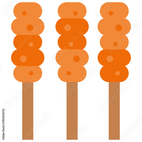 skewer flat icon
