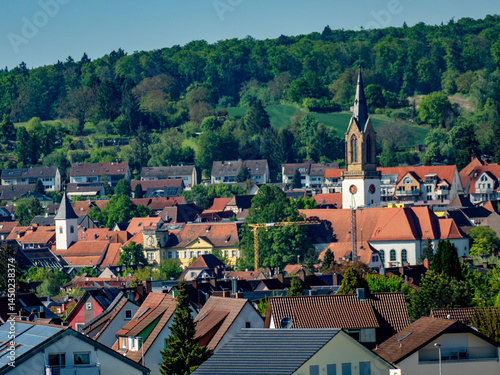 Wallpaper Mural Blick auf die Melachthonstadt Bretten Torontodigital.ca