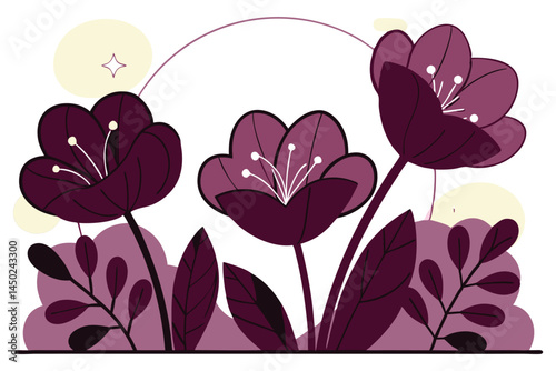 Soft slightly fuzzy edged rounded petals that look like velvet