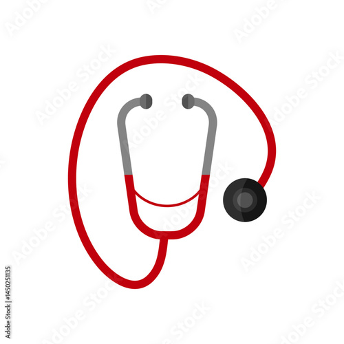  Stethoscope Vector Medical Equipment Isolated 